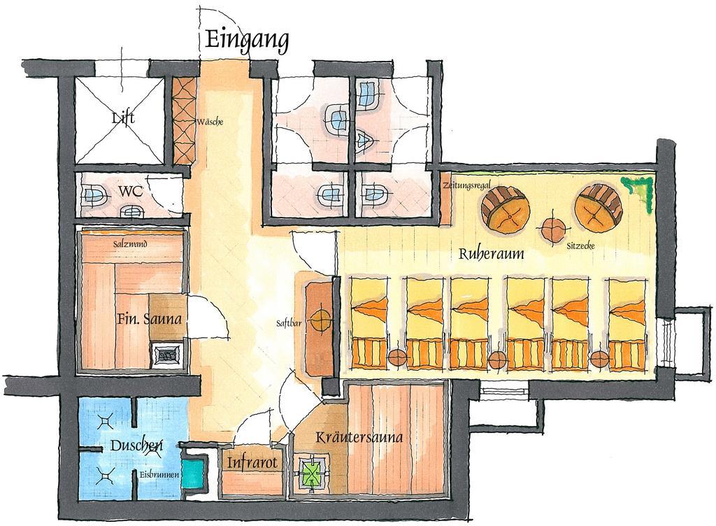 Aparthotel Bernhof Обертауерн Екстериор снимка